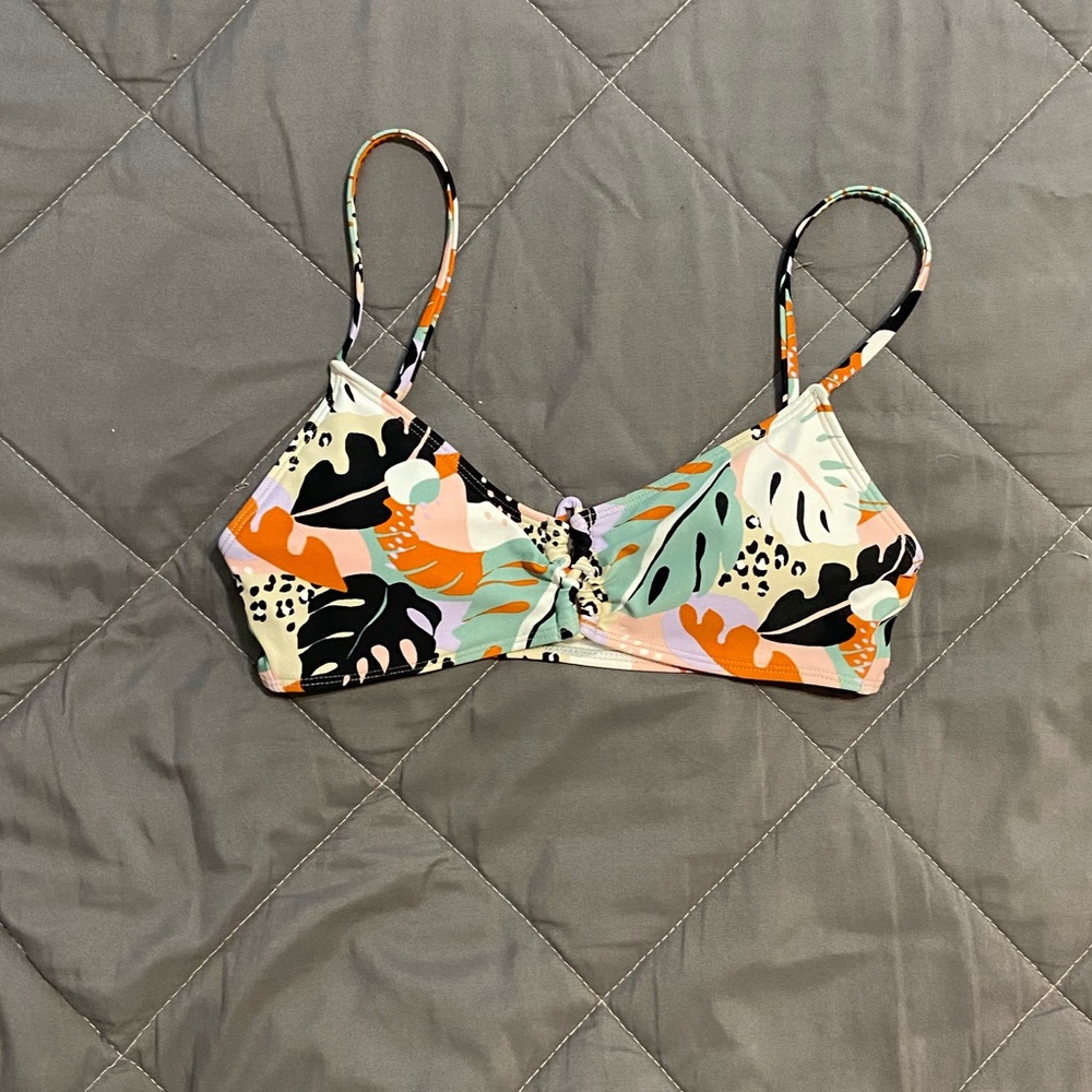Girls Floral Bikini Top